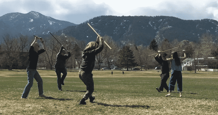 Social Distancing Classes Ki Aikido Practice Boulder Colorado Image